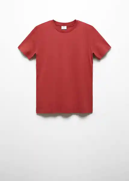 Camiseta Cher Lloyd-H Rojo Talla XXL Hombre Mango