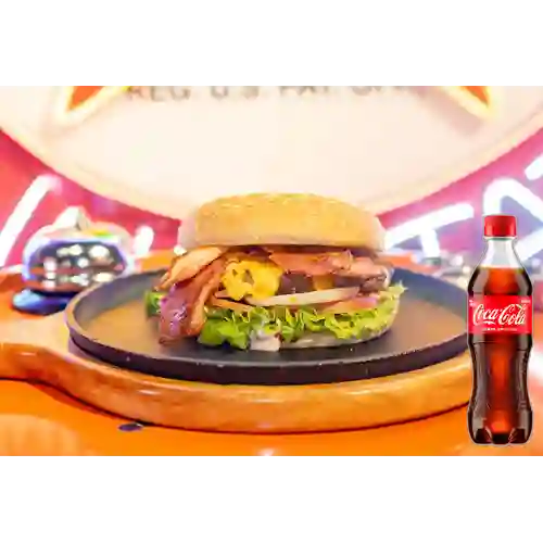 Combo Bacon Cheddar + Coca Cola Original 400 ml