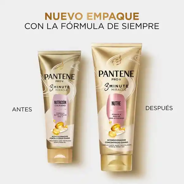 Pantene Acondicionador Nutrición Colágeno 3 Minute Miracle 170 mL