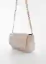 Bolso P Paola Offwhite Talla 99 Mujer Mango