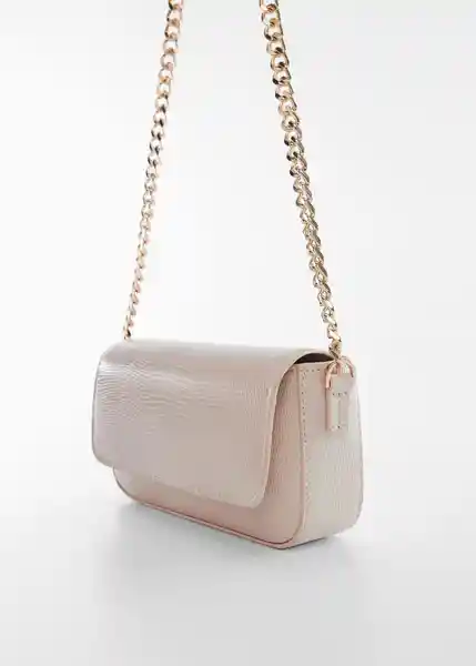 Bolso P Paola Offwhite Talla 99 Mujer Mango