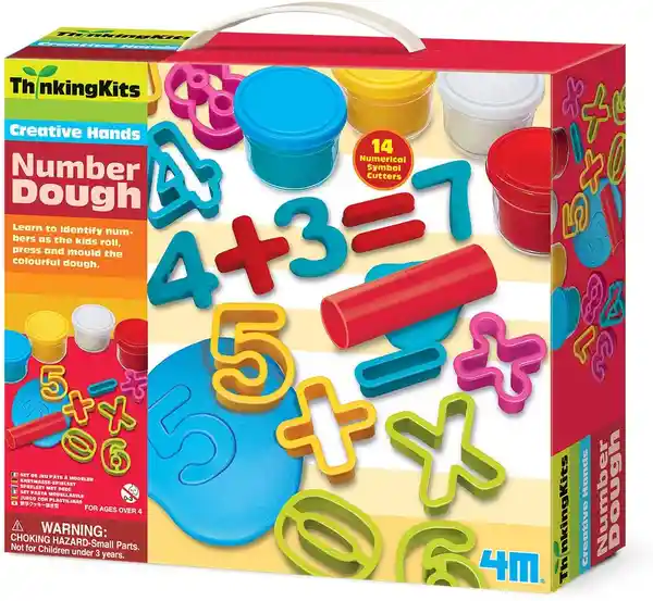 4M Set de Plastilina Para Aprender Los Números