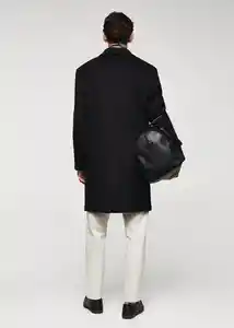 Abrigo Night Negro Talla S Hombre Mango