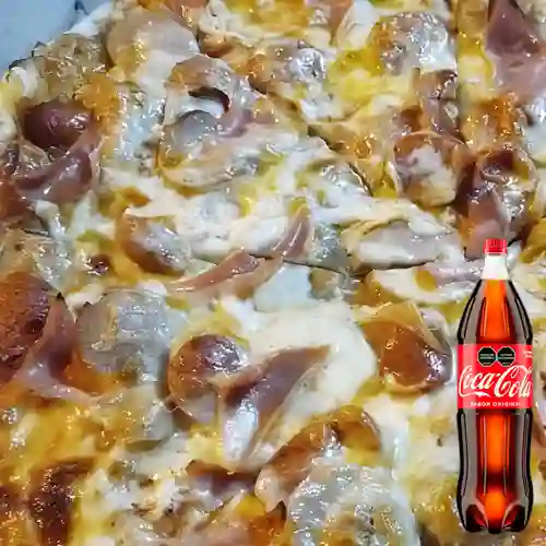 Combo Pizza Mixta 35cm +Cocacola Orig 1.5l