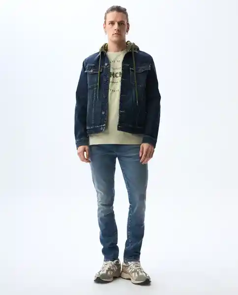 Camiseta Hombre Gris Talla M 841G002_GRI156410 Americanino
