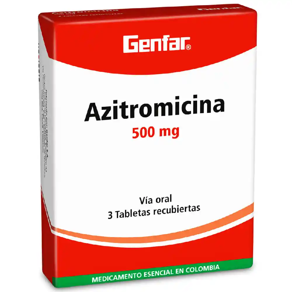 Genfar Azitromicina (500 mg)