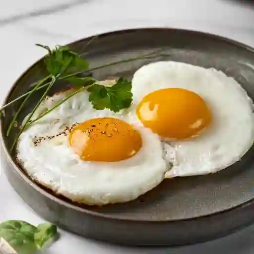 Porcion de huevo frito