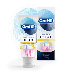 Oral-B Pasta Dental Encías Detox Sarro Prevent