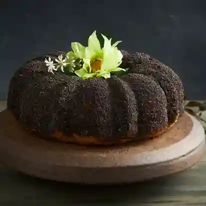 Ponqué de Limón y Amapola (18 Porciones)