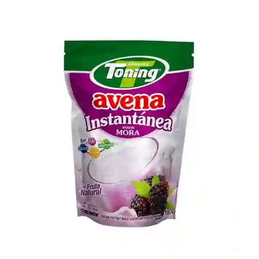 Toning Avena Instantánea Sabor Mora