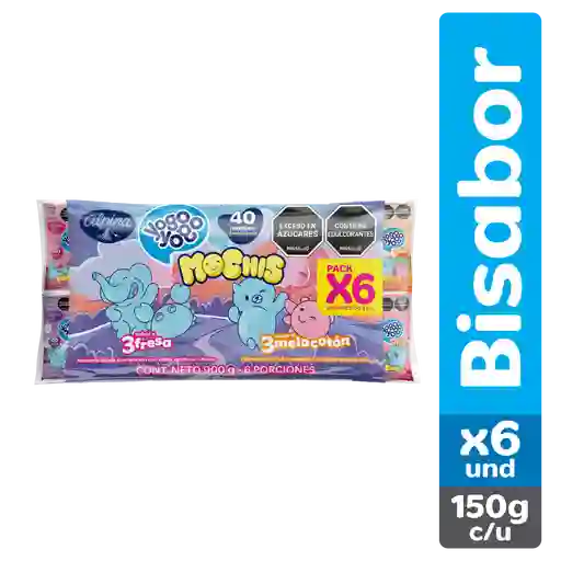 Yogo Yogo Bisabor Bolsa 150g X6 Und