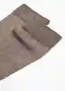 Calcetines Stripe Marrón Talla 42 Hombre Mango