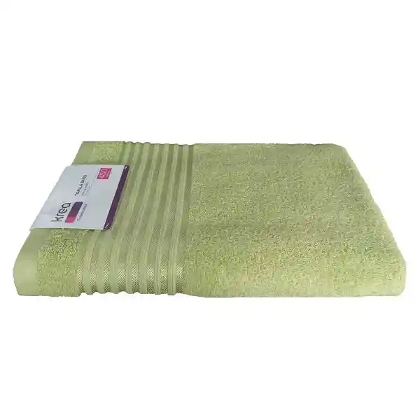 Krea Toalla Cuerpo Verde 70 x 140 Ref. Celeste