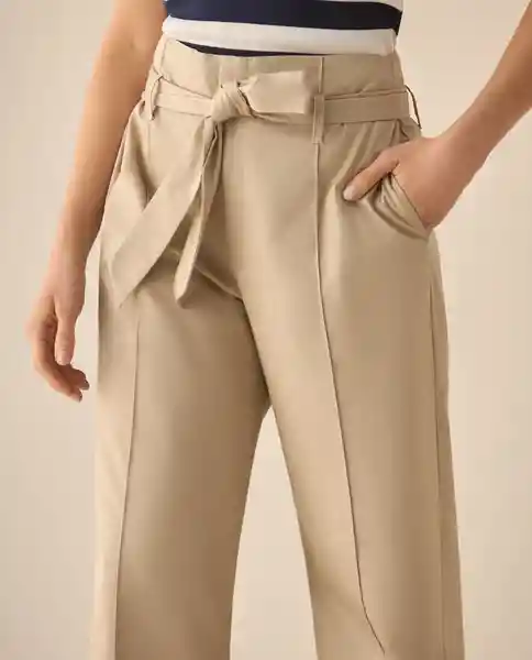 Pantalón Crudo Pluma Medio Talla 6 633G000 Esprit