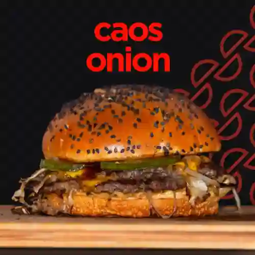 Hamburguesa Caos Onion