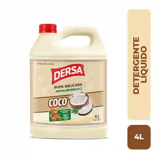 Detergente Liquido Dersa Coco