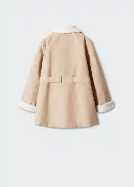 Abrigo Dina5 Arena Talla 10 Niña Mango