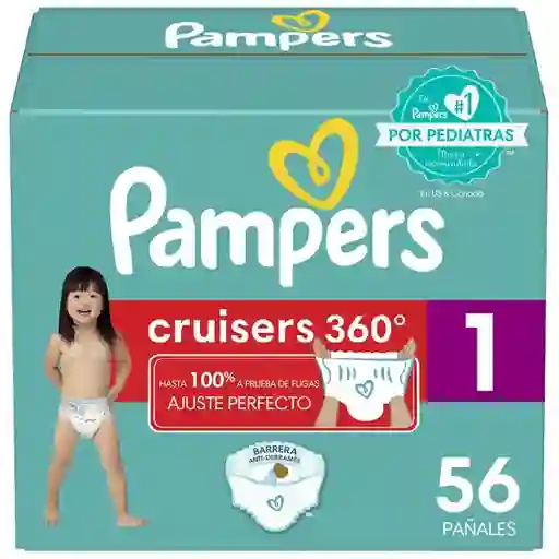 Pampers Cruisers 360 Pañales Talla 5 56U