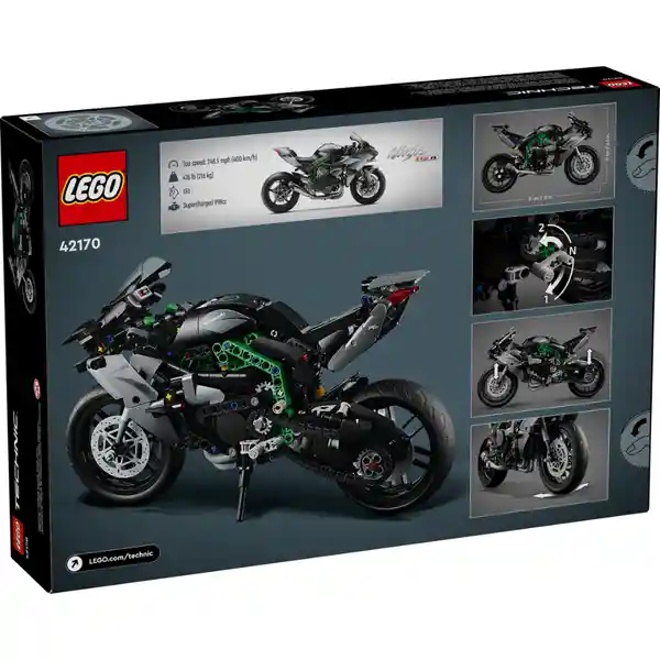 Lego Set de Construcción Moto Kawasaki Ninja H2R