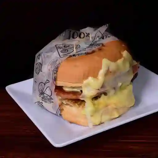 Hamburguesa Doble Pollo