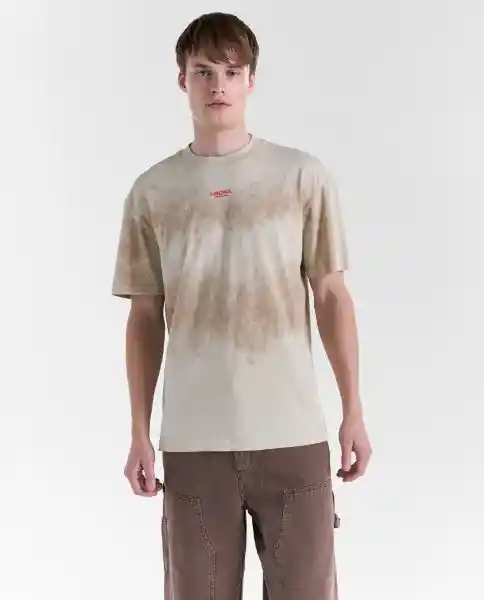 Camiseta Hombre Caqui Talla M 849G010_CAQ150513 Americanino