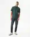 Camisa Oxford Duck Verde Sicomoro Ultraoscuro Talla S Chevignon