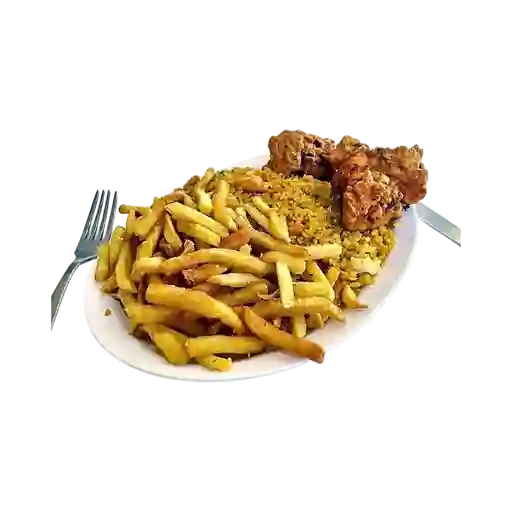Combo Arroz Chino Pollo Apanado para 4