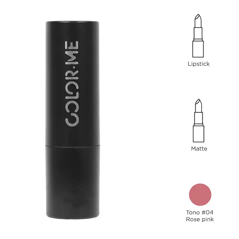  Lápiz Labial Color me Rose Pink 04 Miniso