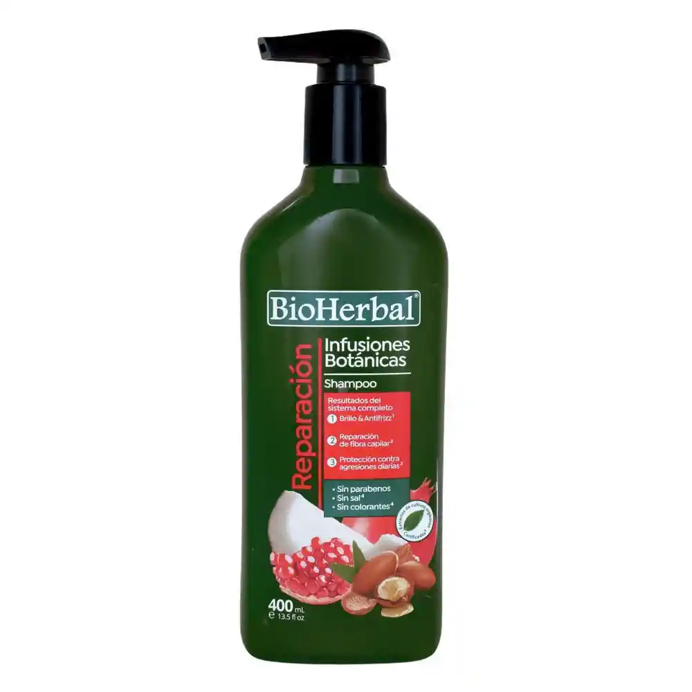 Bio Herbal Shampoo Reparación Infusiones Botánicas