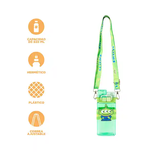 Vaso Plástico de Alien Serie Disney Toy Story 520 mL Miniso