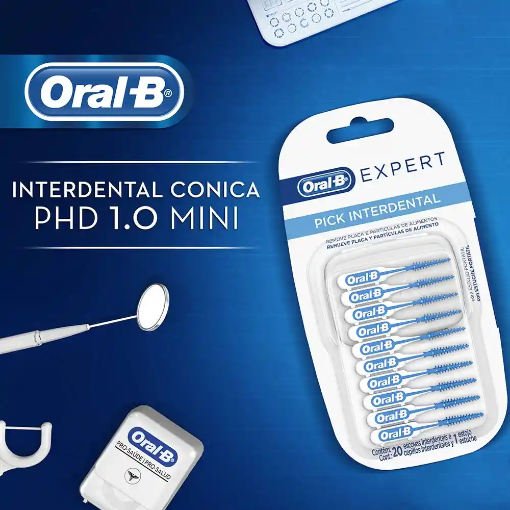 Oral-B Expert Pick Interdental Cepillos Interdentales 20 Unidades
