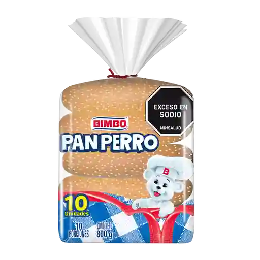 Bimbo Pan Perro Cluster 800 g