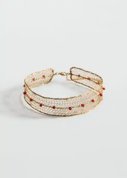 Collar Joy Oro Talla 99 Mujer Mango