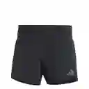 Adidas Short Adizero Gel Para Hombre Negro Talla M