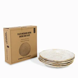 Set Plato Mediano Arena 20 cm Ambiente Gourmet