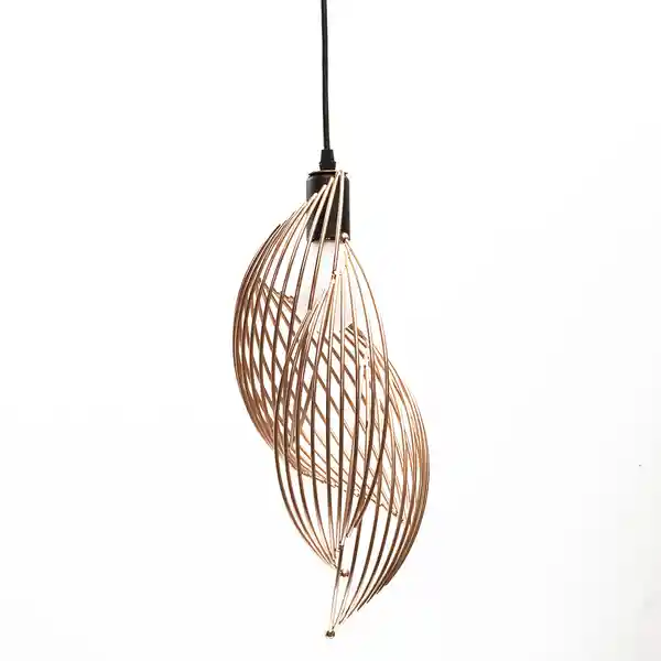 Andrus Lámpara Colgante 1 Luz Cobre LT