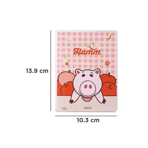 Cuaderno A6 Con Portada 50 Hojas Hamm Serie Disney Miniso