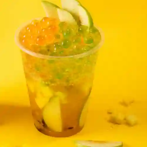 Soda Perlas Frutos Amarillos