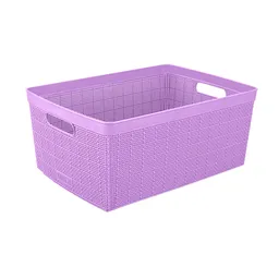 Rimax Canasta Fique Lavanda