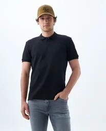 Camiseta Hombre Negro Talla L 809f003 Americanino