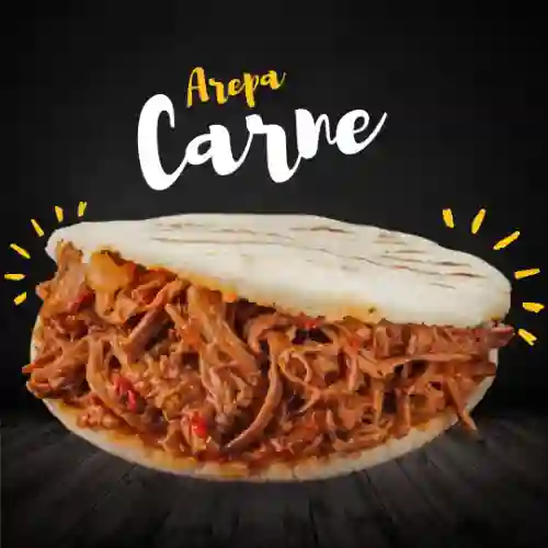 Arepa Rellena de Carne