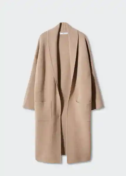 Abrigo Ringo Topo Talla XL Mujer Mango