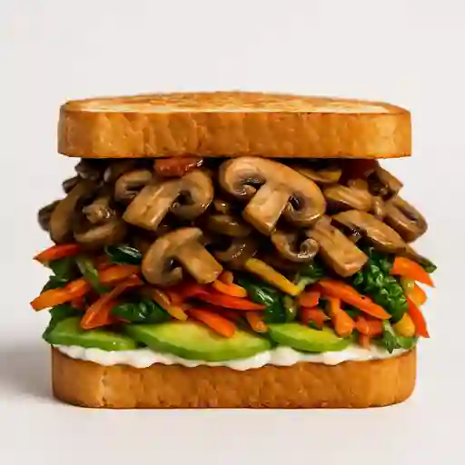 Sándwich Champiñones Thai