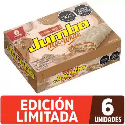 Jumbo Golosina Mix Bigwhite 135 g x 6 Und