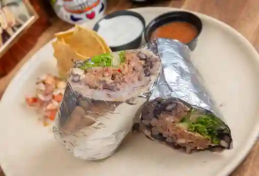 Burrito de Cerdo Al Pastor