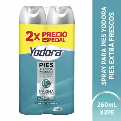 Yodora Spray Pies Extra Fresco 