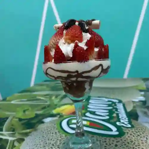 Fresas con Crema