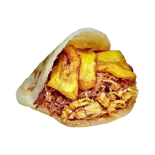 Arepa Mixta + Tajada