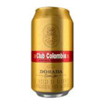 Cerveza Club Colombia Dorada 355 cc 