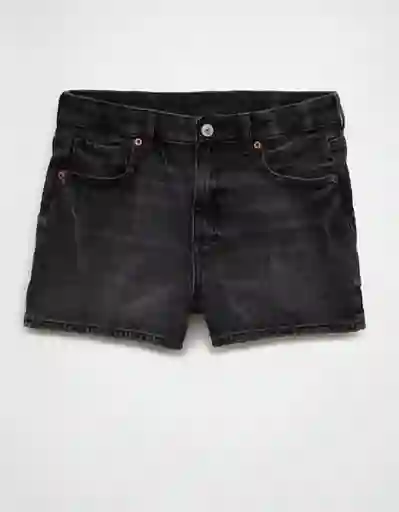 Short Mujer Negro Talla: 0 8214167 American Eagle